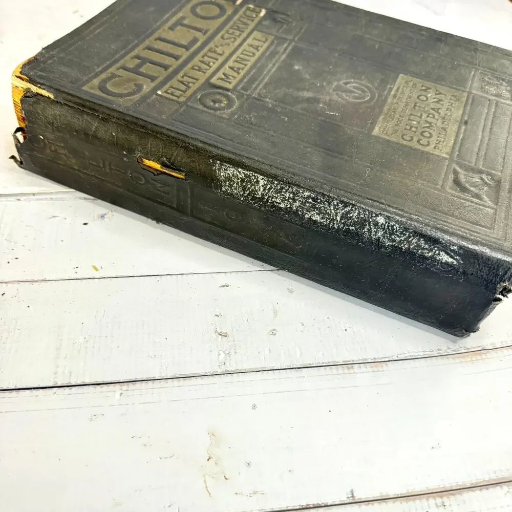 Chilton Flat Rate and Service Manual 1942 16th Edition Hardcover Book Vintage